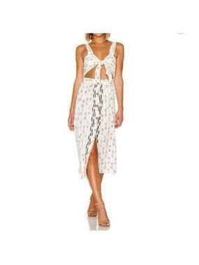 Free People Caldasi Midi Dress
Cream / Black
100% Cotton
Size XS